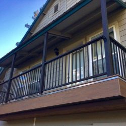 AFTER- new second floor deck