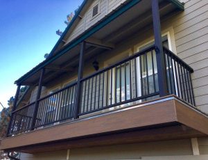 AFTER- new second floor deck