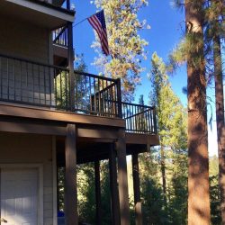 AFTER- second floor deck wrap around corner