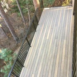 AFTER- second floor deck from above