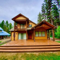 Timbertech deck in McCall back view