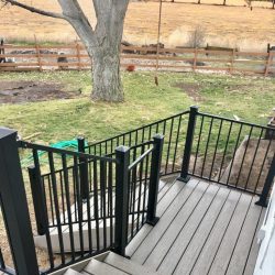 dart deck stairs going down