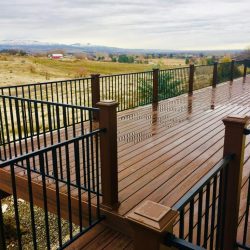 Tigerwood deck